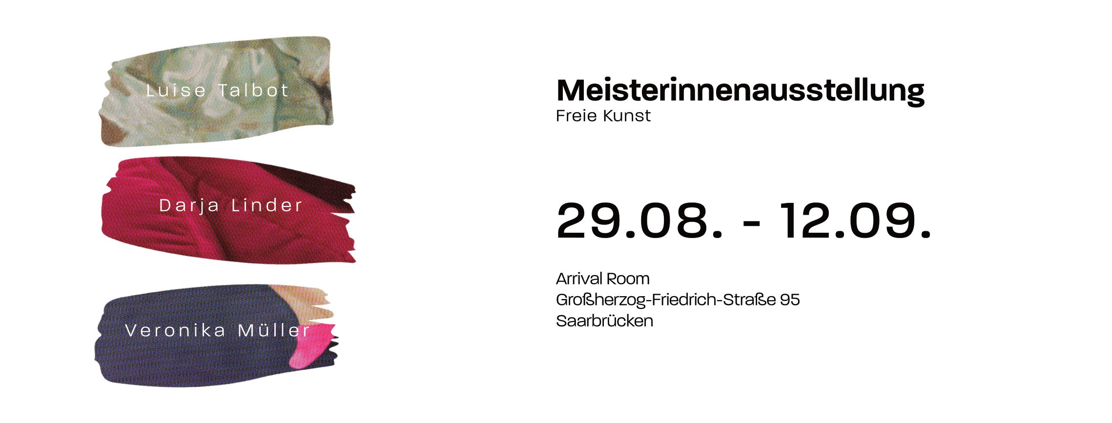 Meisterinnenausstellung HBK Saar