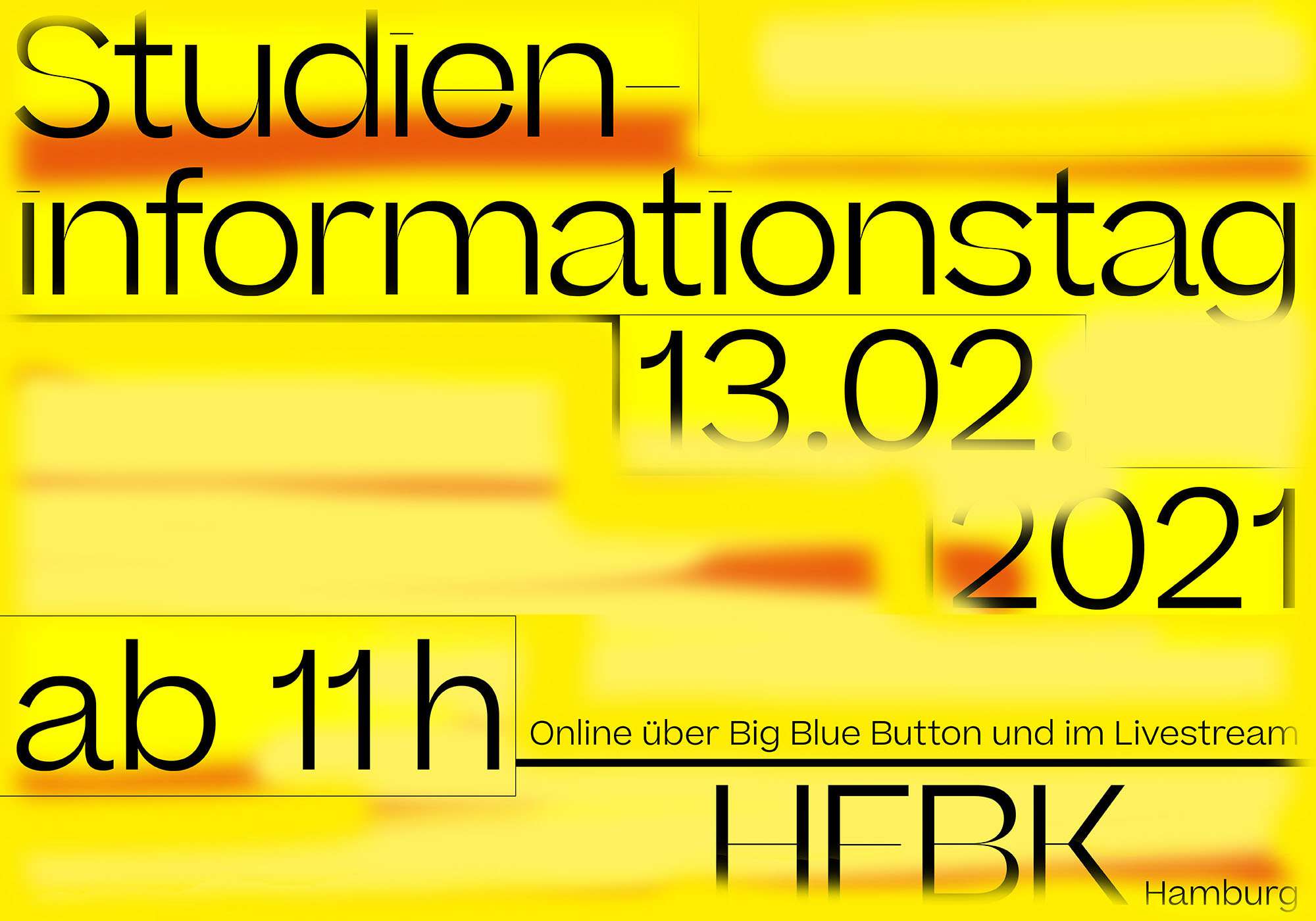 Studieninformationstag 2021 HFBK Hamburg