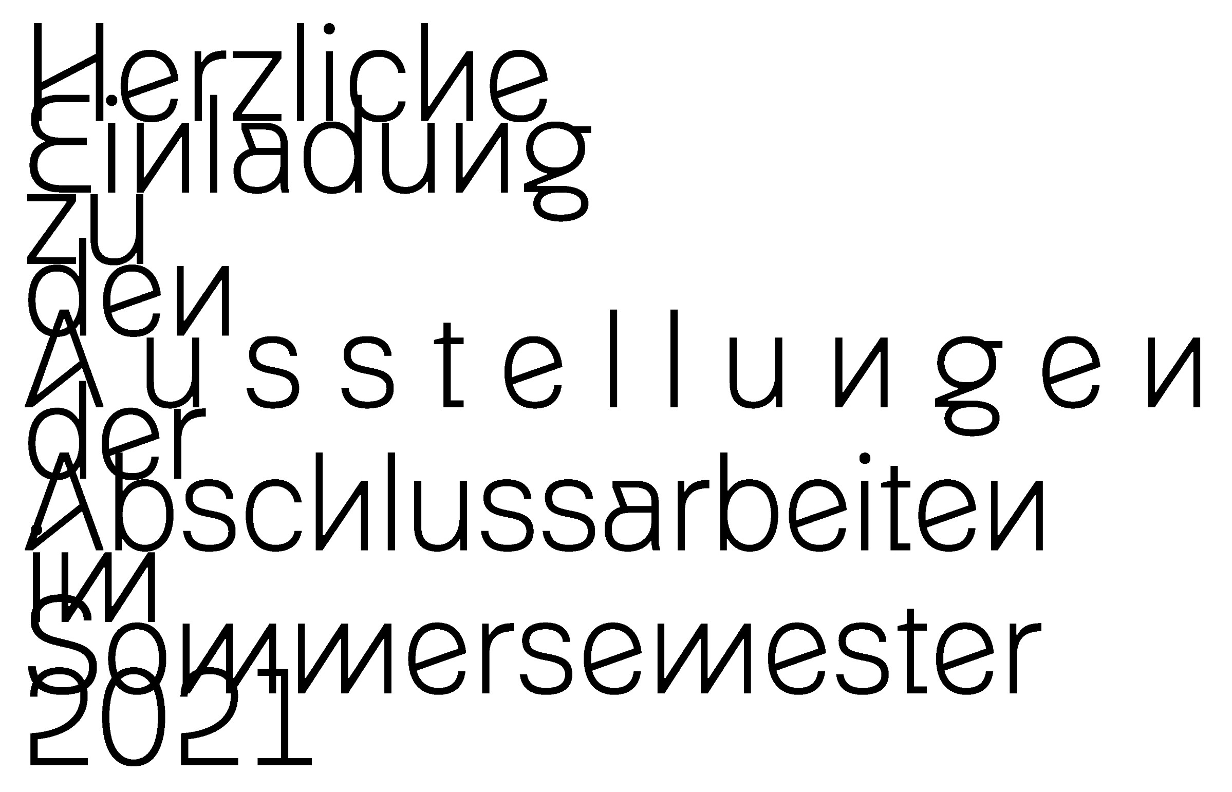 abk-Stuttgart Ausstellungen der Abschlussarbeiten Sommersemester 2021